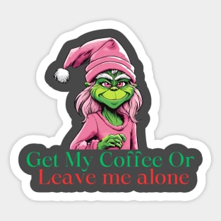 Sassy Grinch Sticker